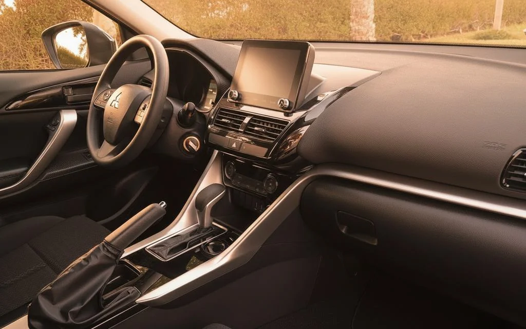 Mitsubishi Eclipse 2025 dashboard and infotainment