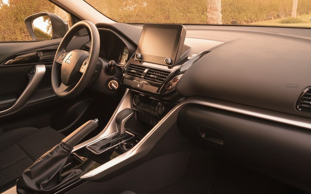 Mitsubishi Eclipse 2025 dashboard and infotainment