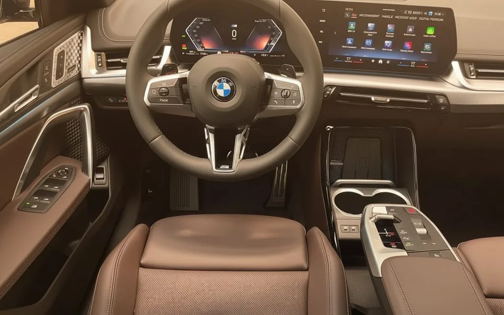 Bmw X1 2025 dashboard and infotainment
