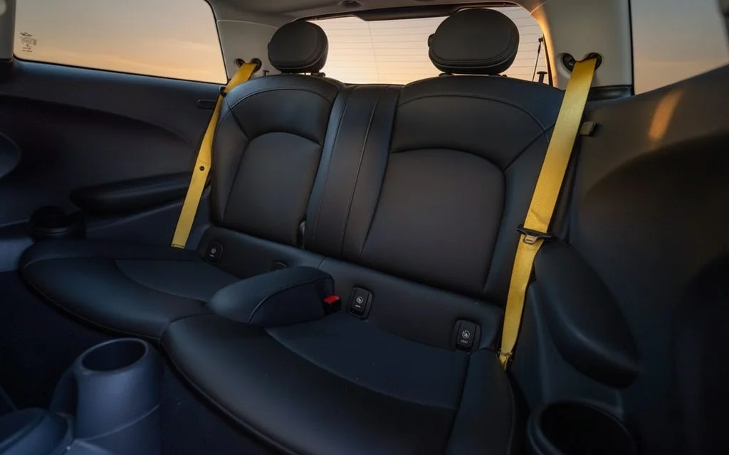 Mini Cooper 2025 leather seats and cabin