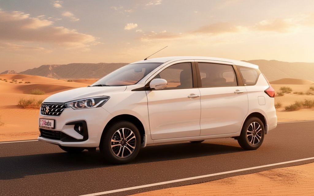 Suzuki Ertiga 2023 White side profile