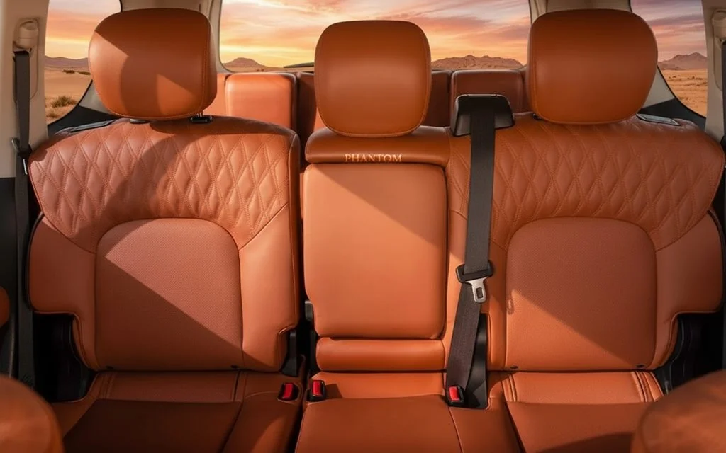 Nissan Patrol 2020 leather seats and cabin