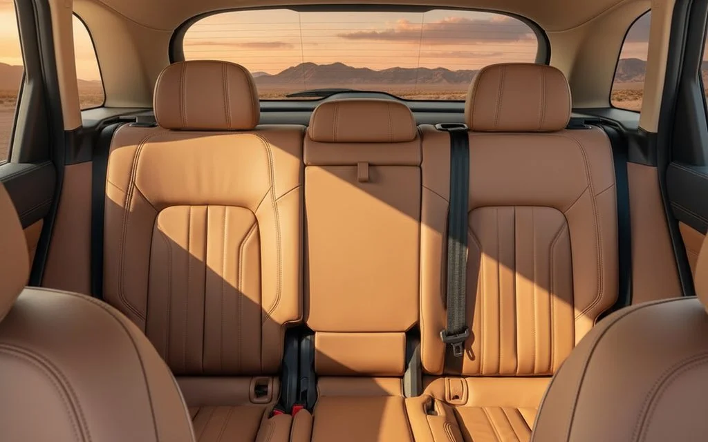 Audi Q5 2024 leather seats and cabin – rental in Dubai