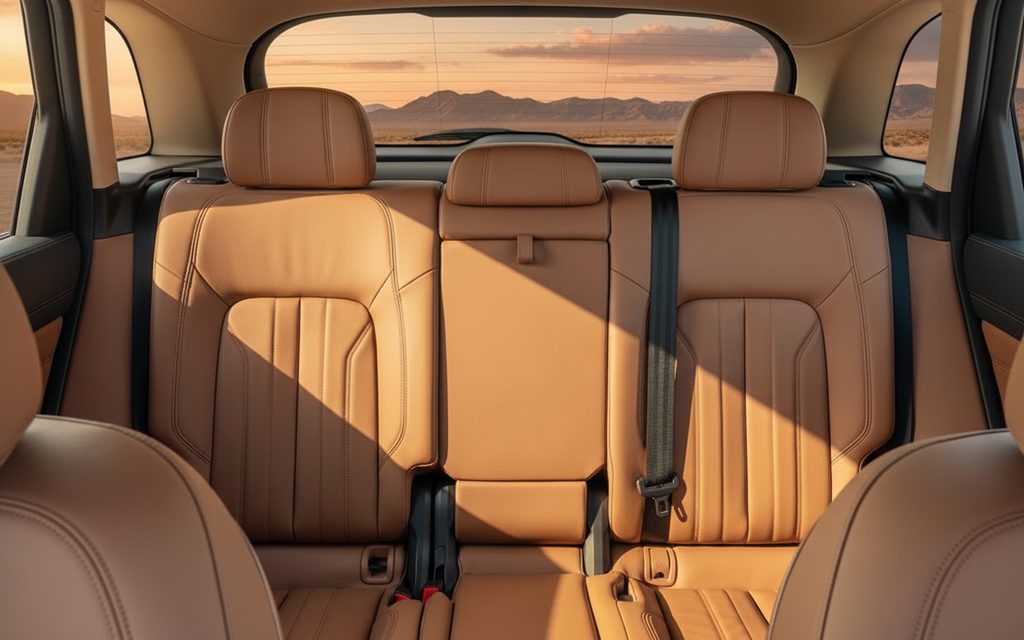 Audi Q5 2024 leather seats and cabin – rental in Dubai