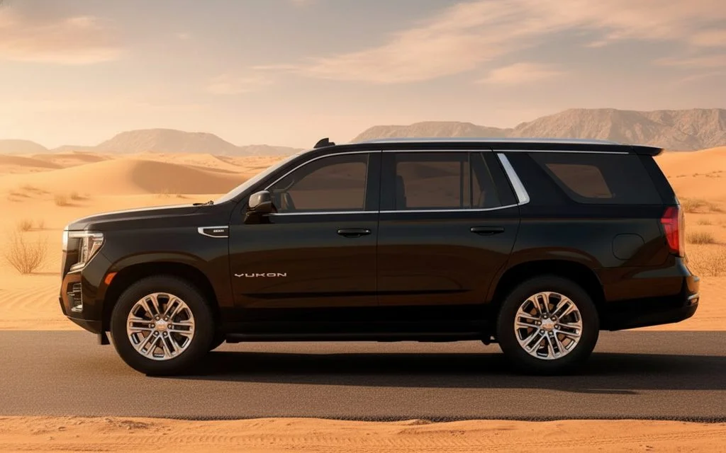 Gmc Yukon 2024 Black side profile