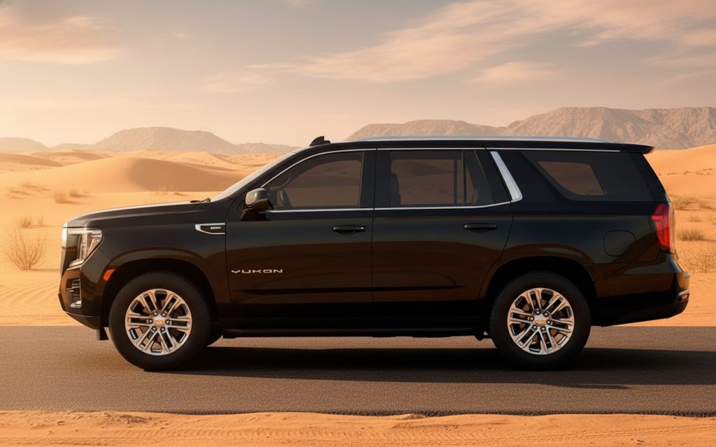 Gmc Yukon 2024 Black side profile