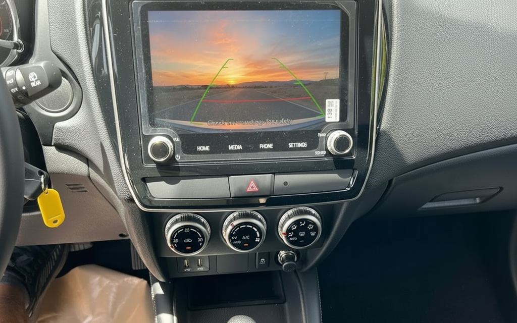 Mitsubishi Asx 2024 interior view showing trim