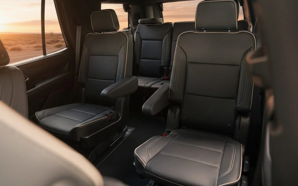 Chevrolet Tahoe 2023 leather seats and cabin