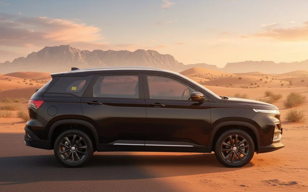 Chevrolet Captiva 2026 Black side profile