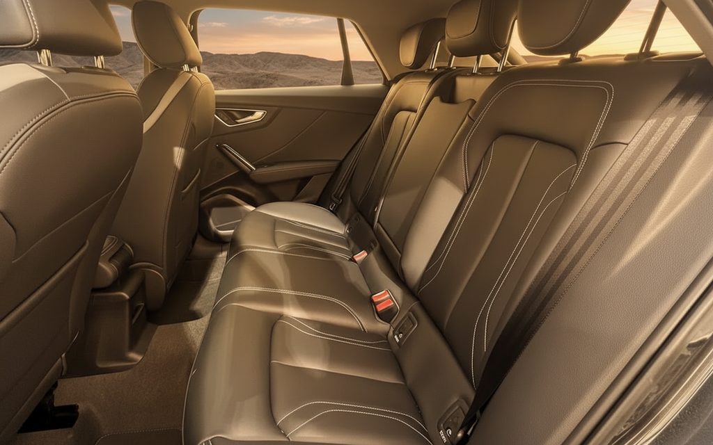 Audi Q2 2025 leather seats and cabin