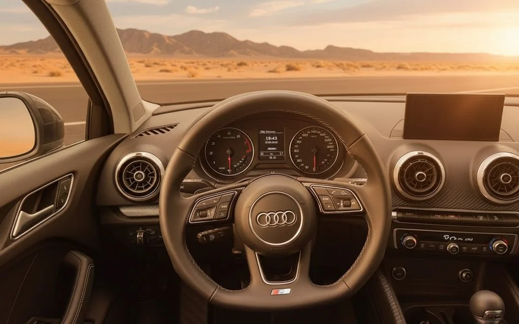 Audi Q2 2025 dashboard and infotainment