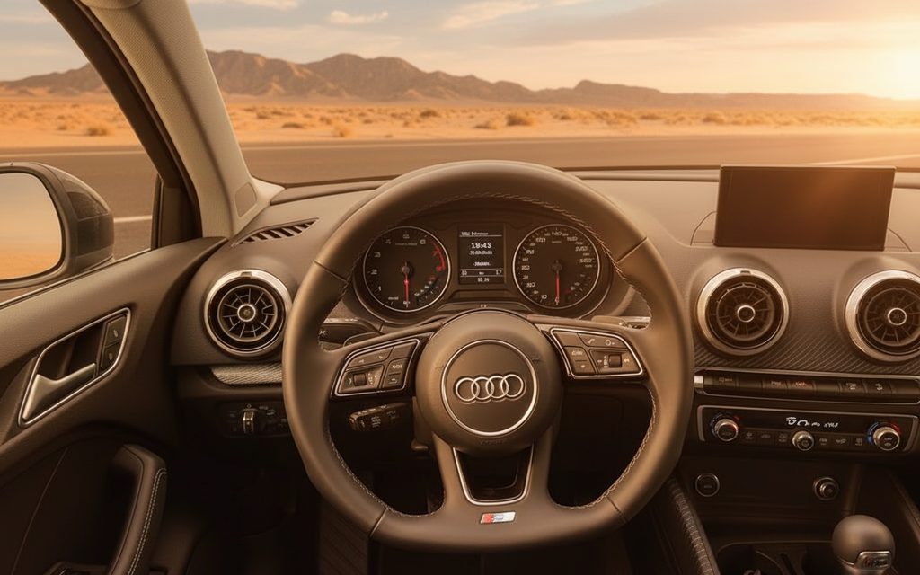 Audi Q2 2025 dashboard and infotainment