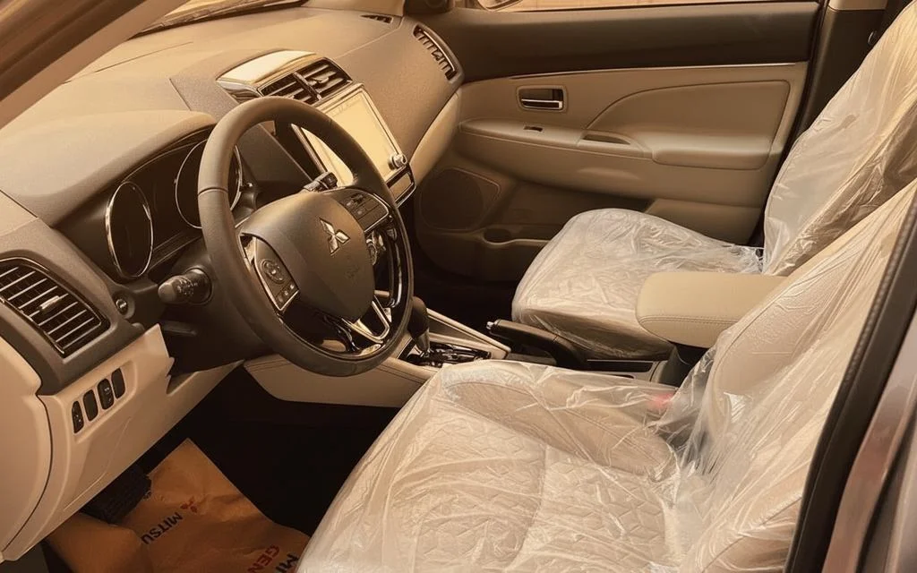 Mitsubishi Asx 2022 leather seats and cabin