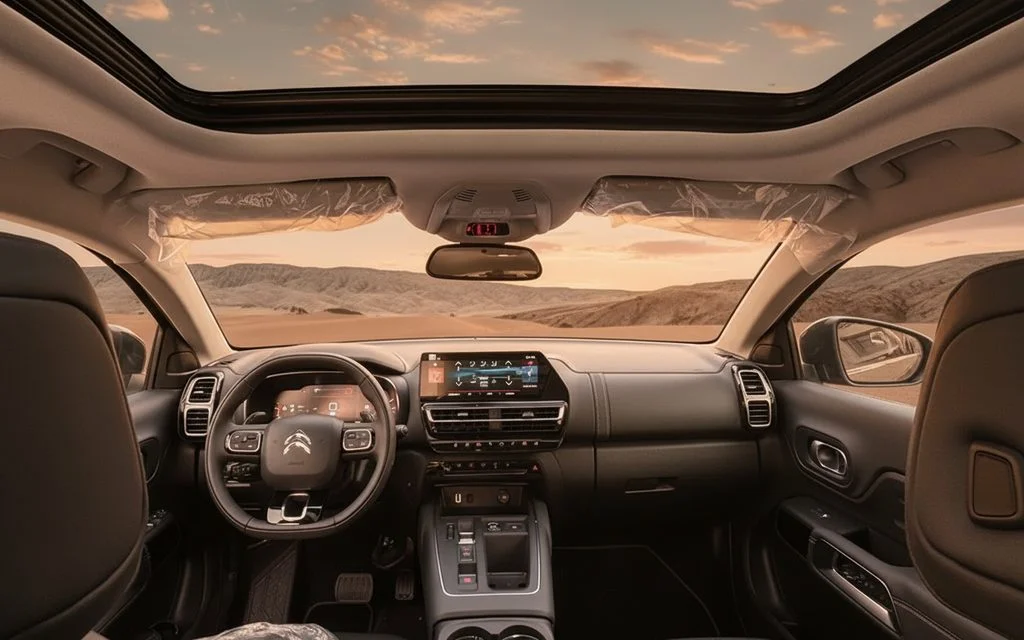 Citroen C5 2025 dashboard and infotainment