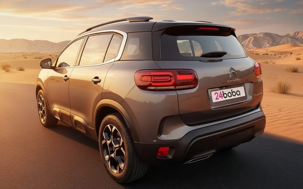 Citroen C5 2025 Grey parked outdoor scene