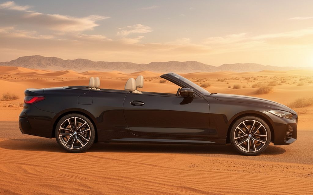 Bmw 430 2023 Black side profile