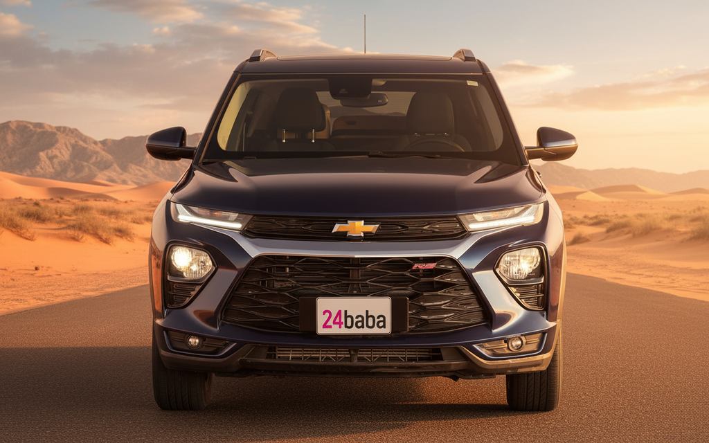 Chevrolet Trailblazer 2022 Blue front view with headlights