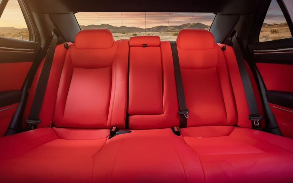 Chrysler 300 2025 leather seats and cabin