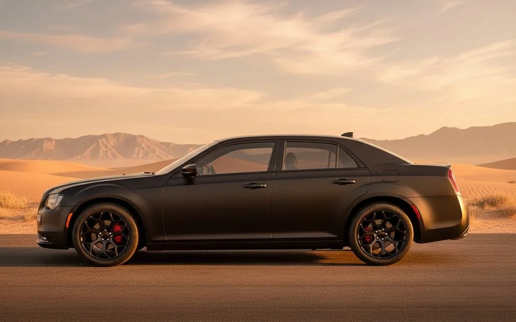 Chrysler 300 2025 Black side profile
