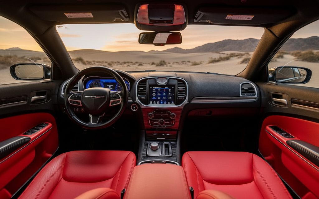 Chrysler 300 2025 dashboard and infotainment