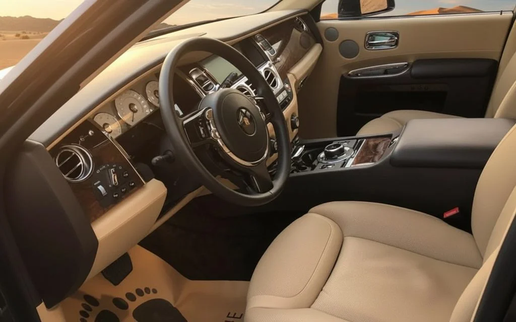 Rolls-Royce Ghost 2025 dashboard and infotainment