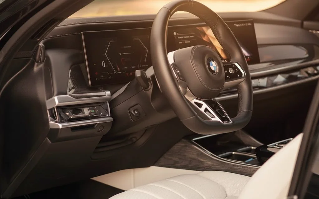 Bmw X7 2024 dashboard and infotainment