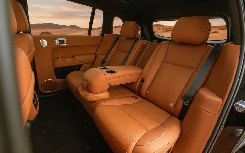 Lixiang L7 2024 leather seats and cabin