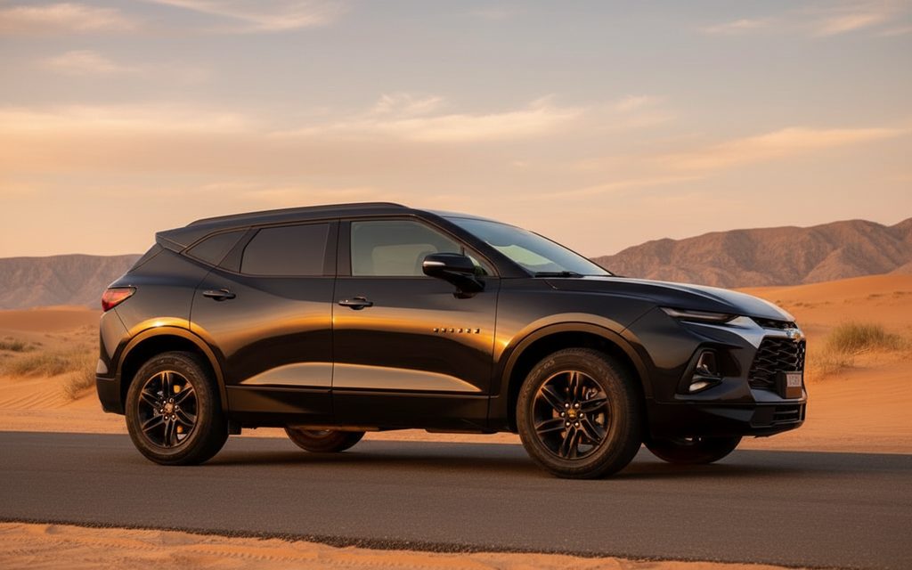 Chevrolet Blazer 2021 Dark Gray side profile