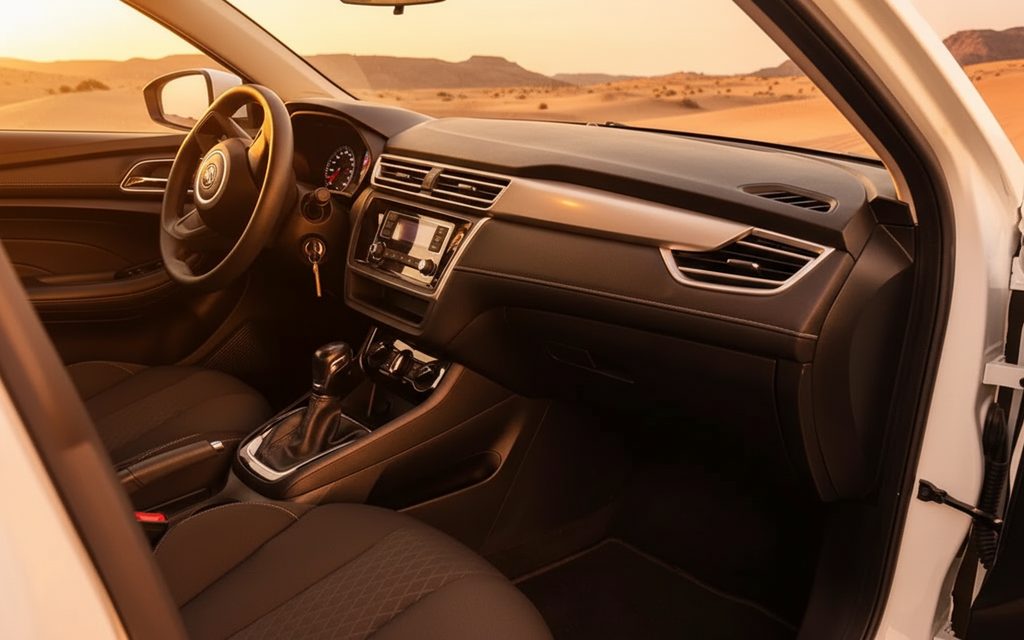 Mg 5 2023 interior view showing trim