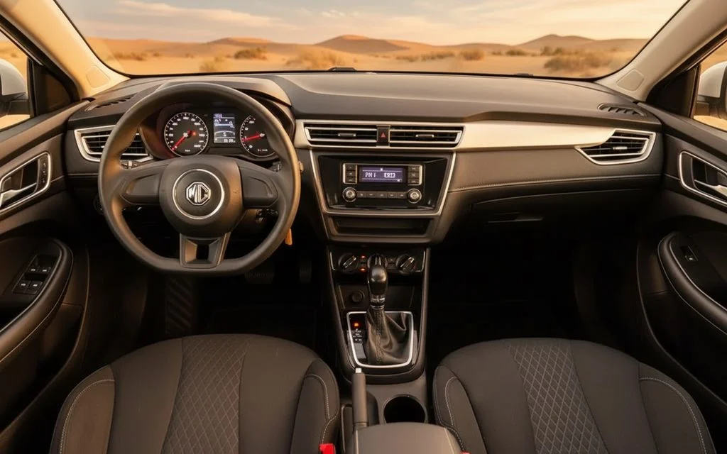 Mg 5 2023 interior view showing trim
