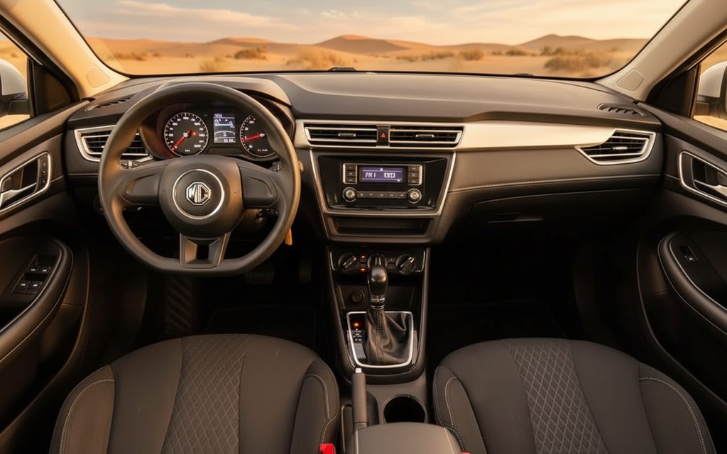Mg 5 2023 interior view showing trim