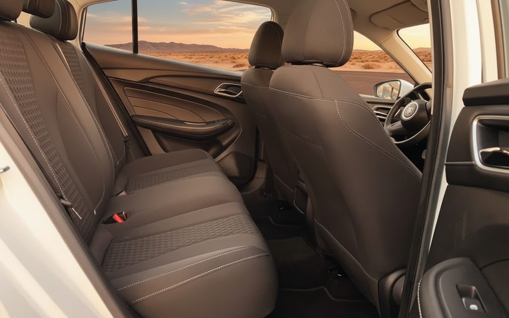 Mg 5 2023 leather seats and cabin