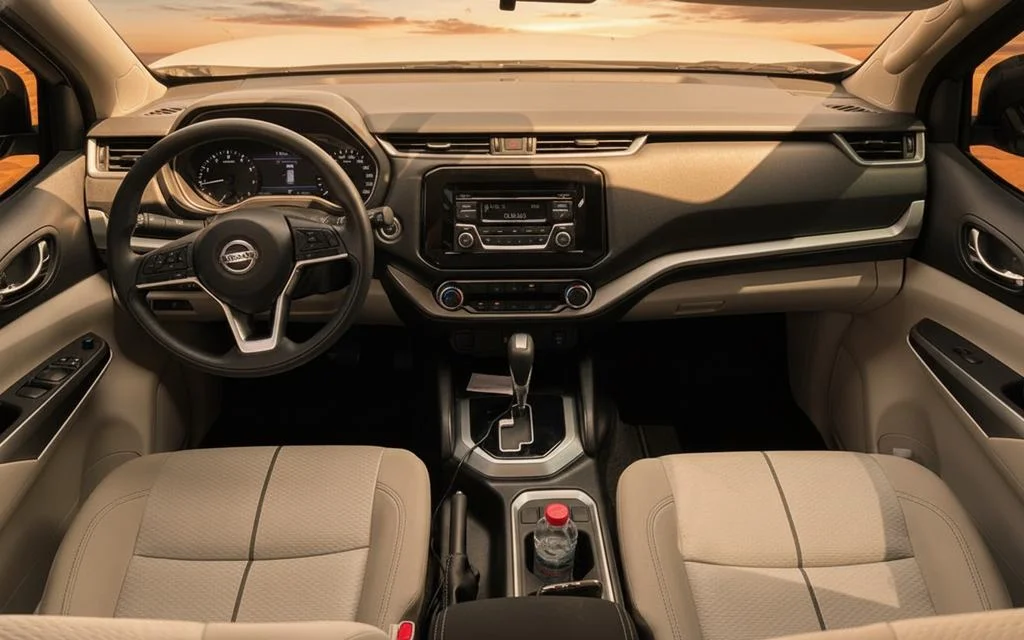 Nissan X Terra 2022 interior view showing trim