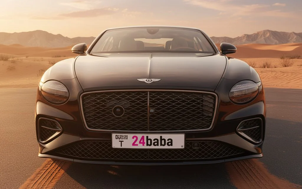 Bentley ContinentalGt Gtc 2025 Black front view with headlights