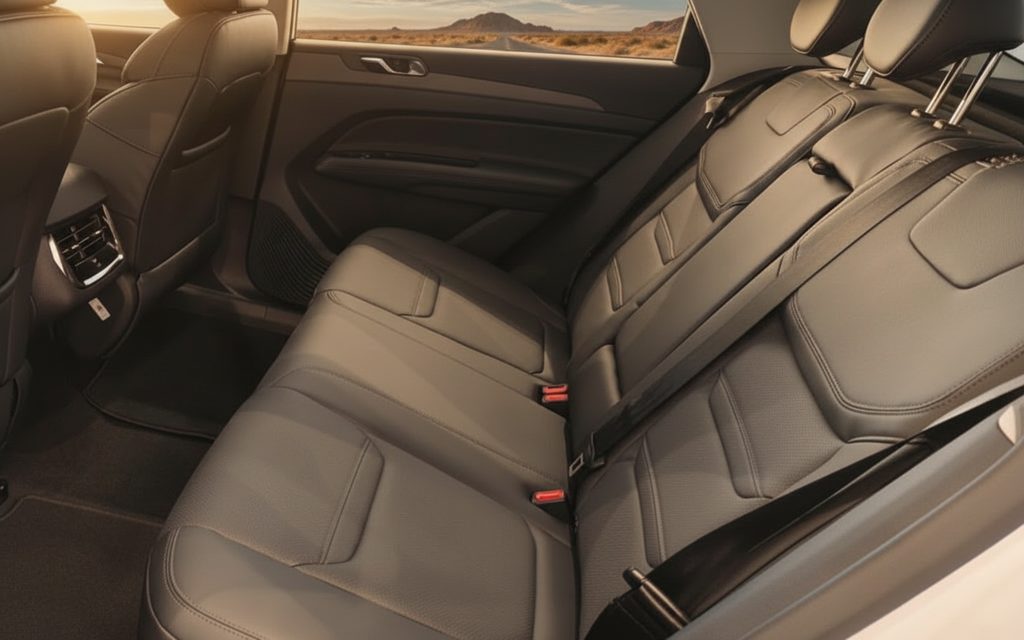 Ford Territory 2025 leather seats and cabin