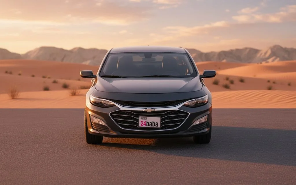 Chevrolet Malibu 2022 Grey front view with headlights