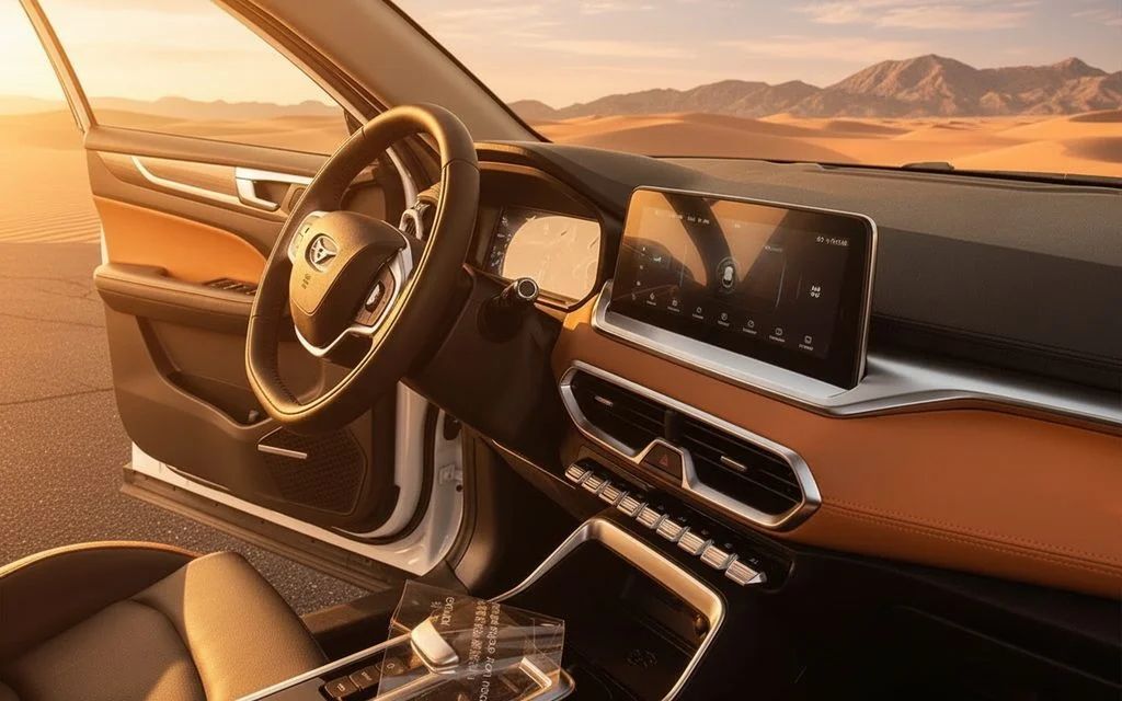 Kaiyi X3 2023 interior view showing trim