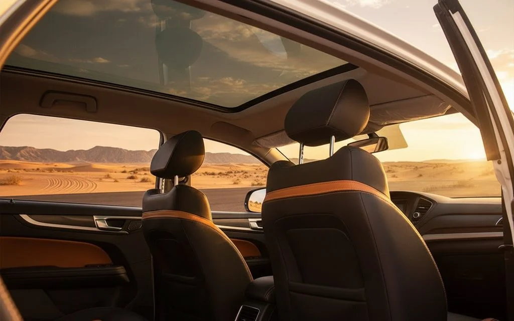 Kaiyi X3 2023 leather seats and cabin