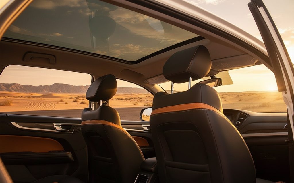 Kaiyi X3 2023 leather seats and cabin