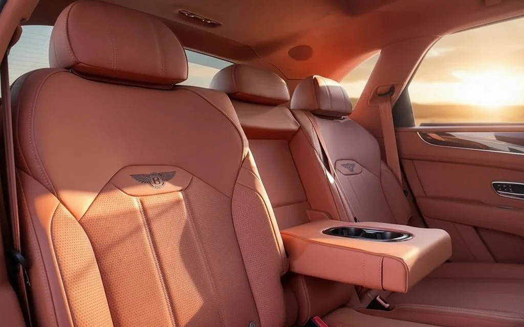 Bentley Bentayga 2024 leather seats and cabin