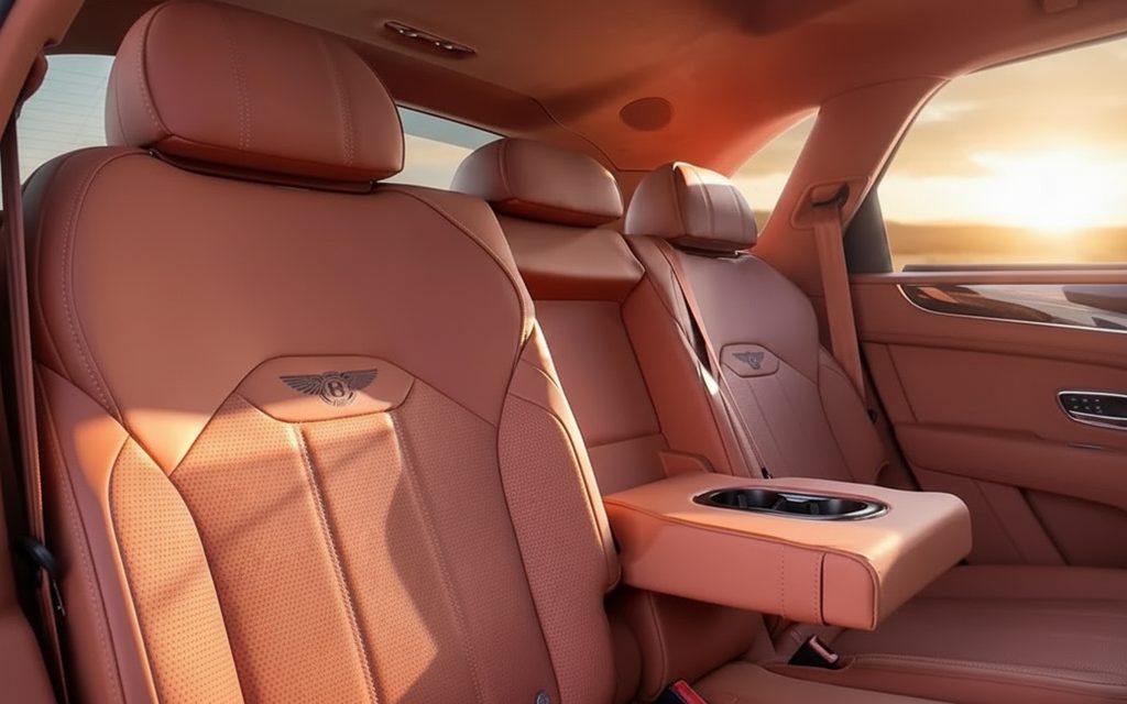 Bentley Bentayga 2024 leather seats and cabin