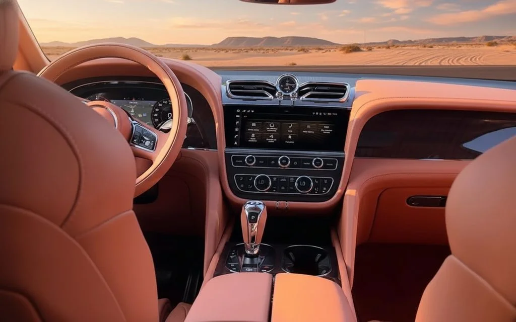 Bentley Bentayga 2024 dashboard and infotainment