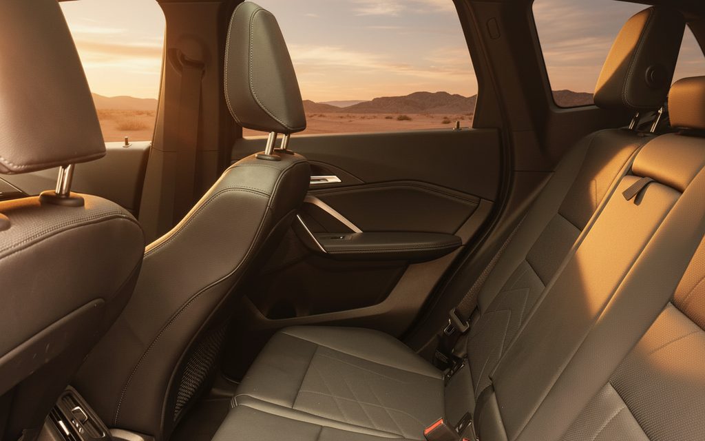 Bmw X1 2024 leather seats and cabin