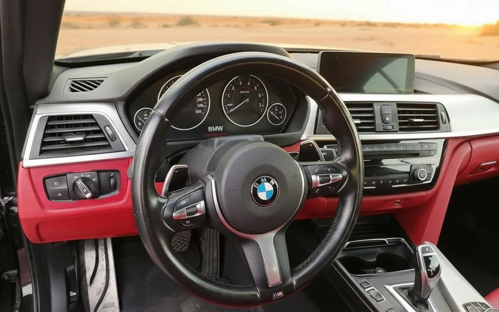 Bmw 420 2023 dashboard and infotainment