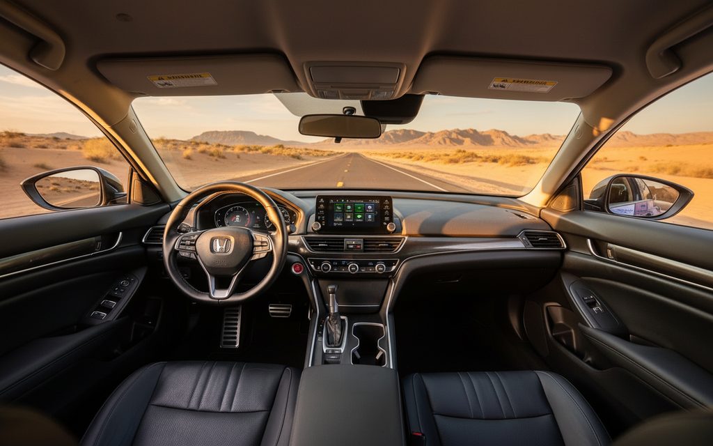 Honda Accord 2023 dashboard and infotainment