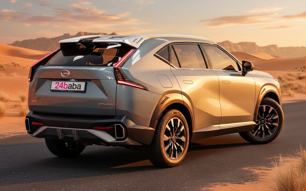 Gac Emkoo 2025 alloy wheel close up – rental in Dubai