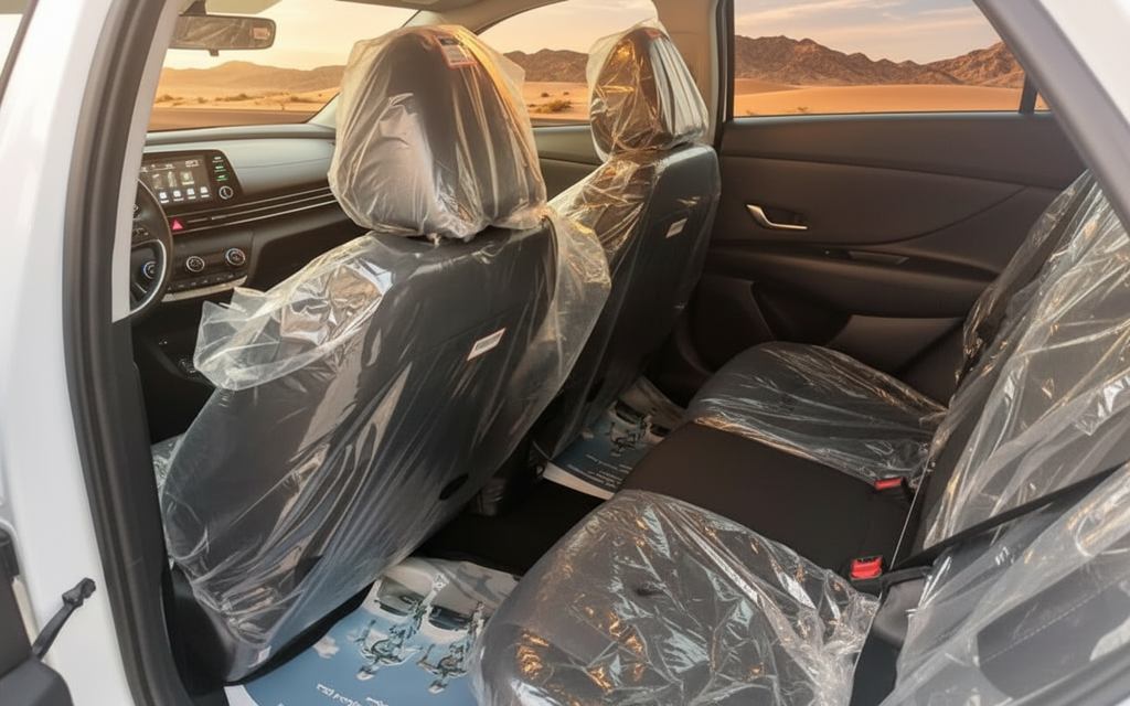Hyundai Elantra 2023 leather seats and cabin