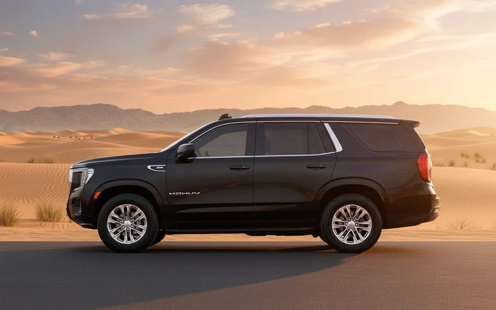 Gmc Yukon 2022 Black side profile