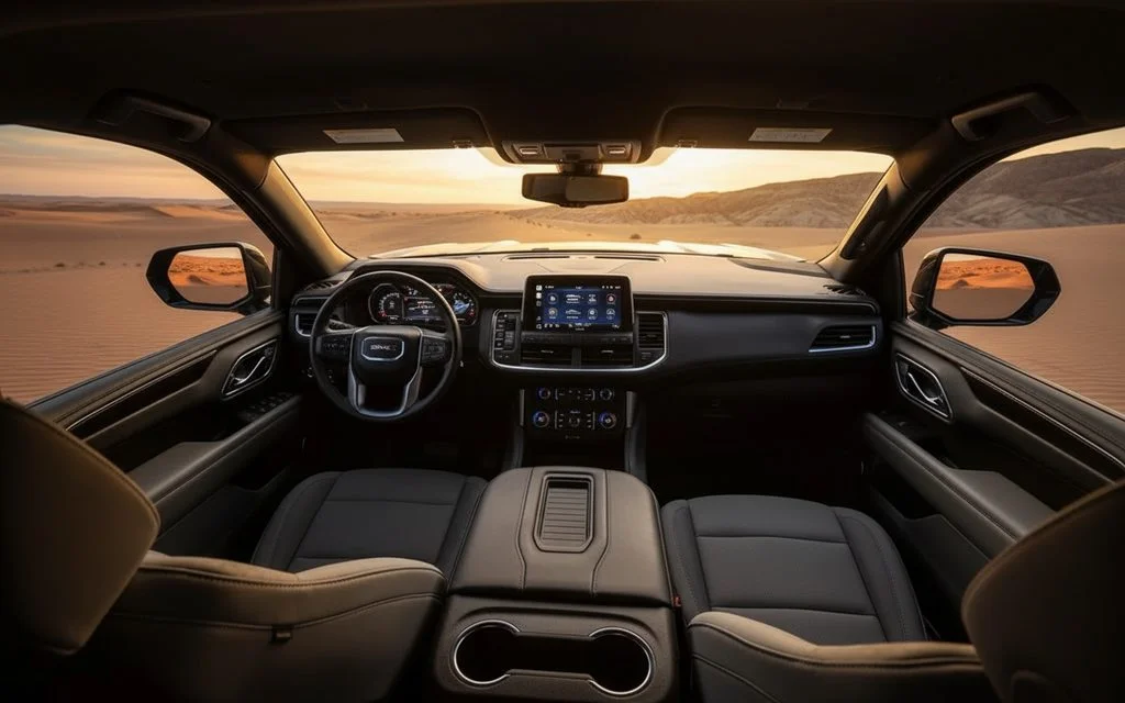 Gmc Yukon 2022 dashboard and infotainment