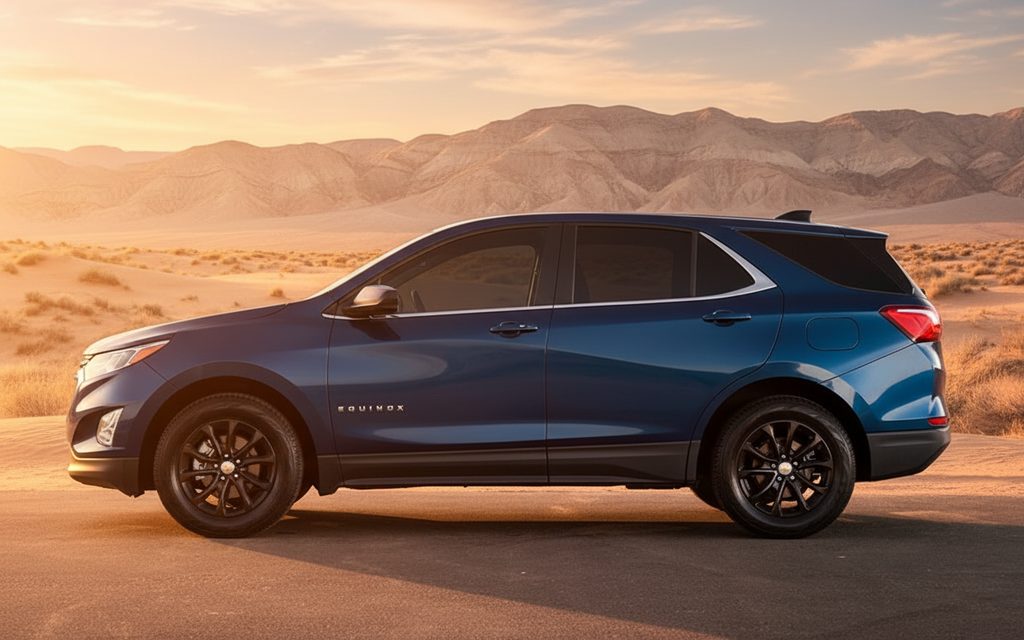 Chevrolet Equinox 2021 Blue side profile